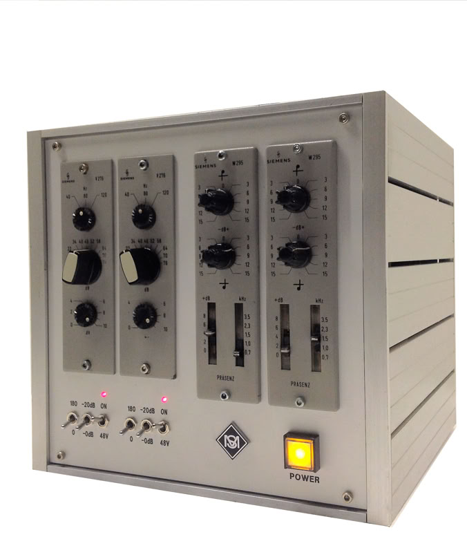 Lunchbox with Siemens Sitral V276 and W295 equalisers