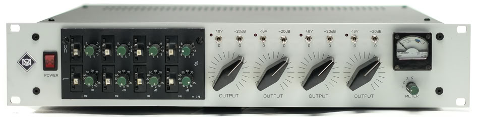 Telefunken V776 preamp rack