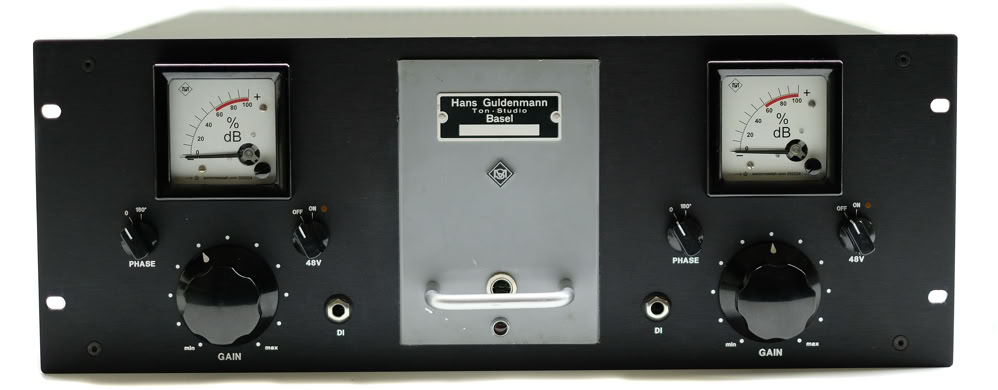 Hans Guldenmann Preamps